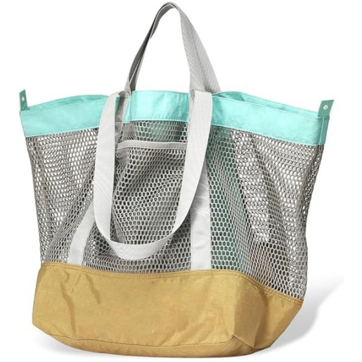Portable mesh bag with sturdy handles Bowlift