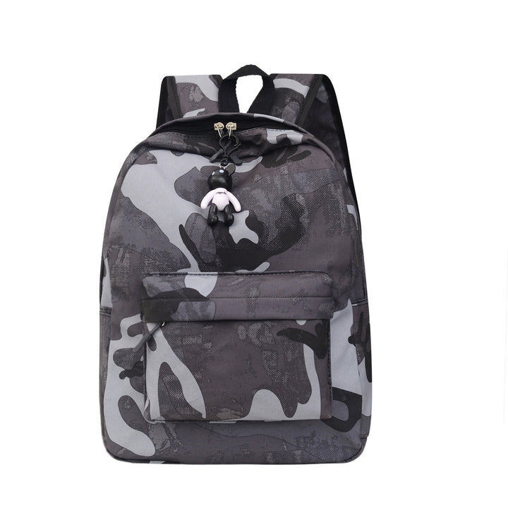 Urban Camouflage Print Backpack Bowlift