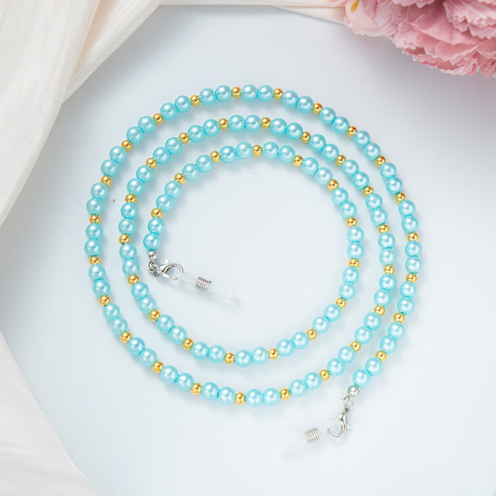 Stylish Beaded Eyewear Chain Bowlift