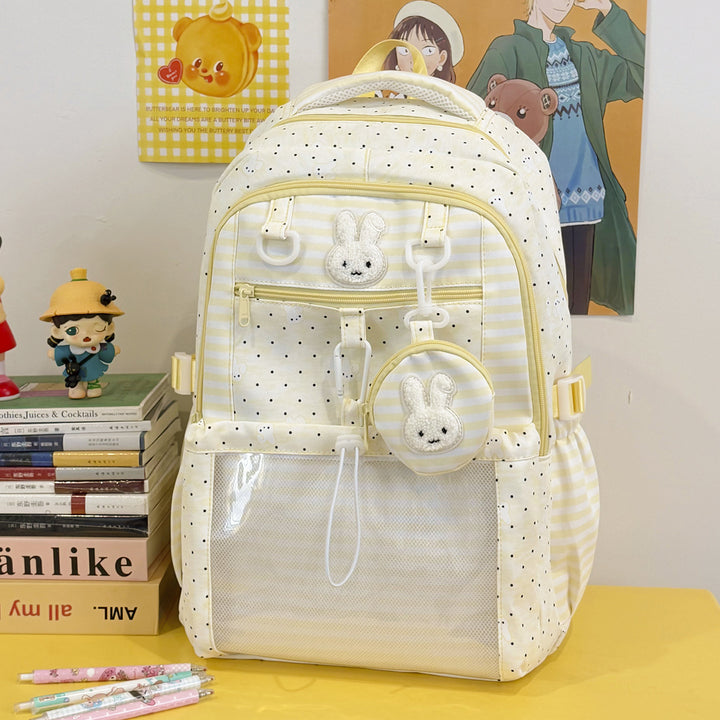Cartoon Character Print Backpack Bowlift