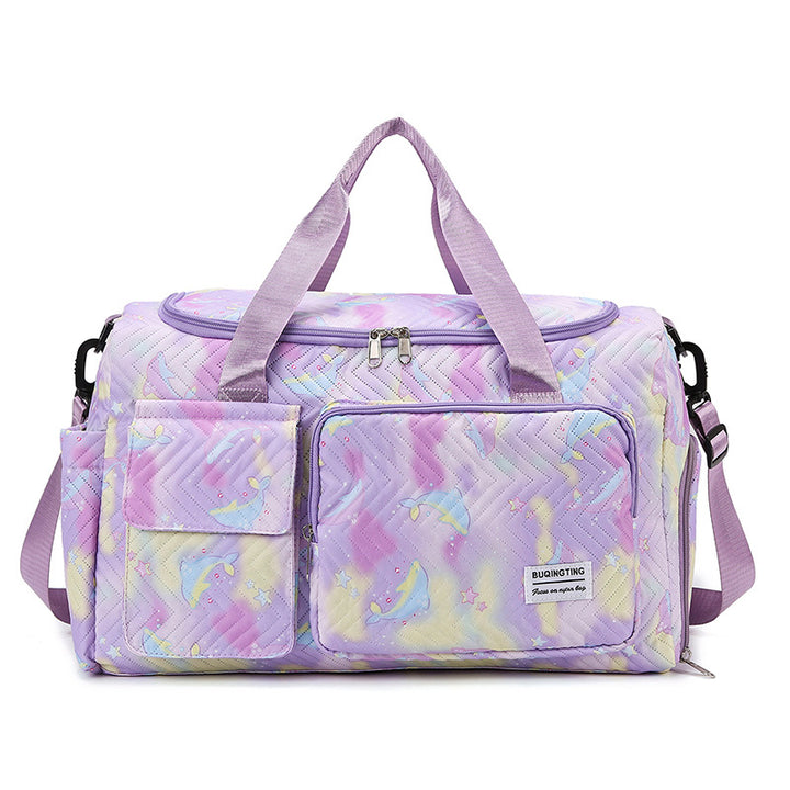 Stylish Quilted Travel Duffle Bag