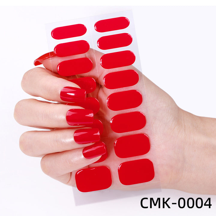Glossy Gel Nail Wraps