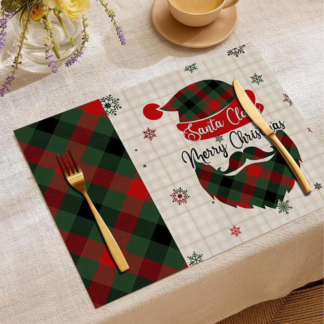 Christmas-Themed Decorative Placemats