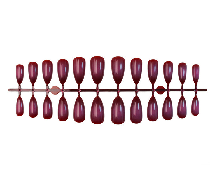 Artificial Nail Set with Versatile Designs and Luxurious Shine Bowlift
