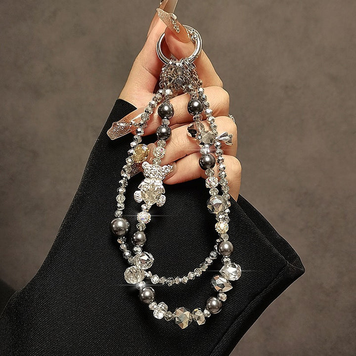 Elegant Beaded Charm Eyewear Strap Bowlift