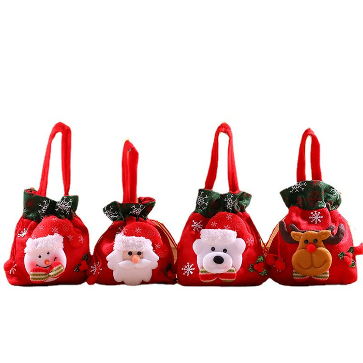Festive Plush Snowman Gift Bag Bowlift