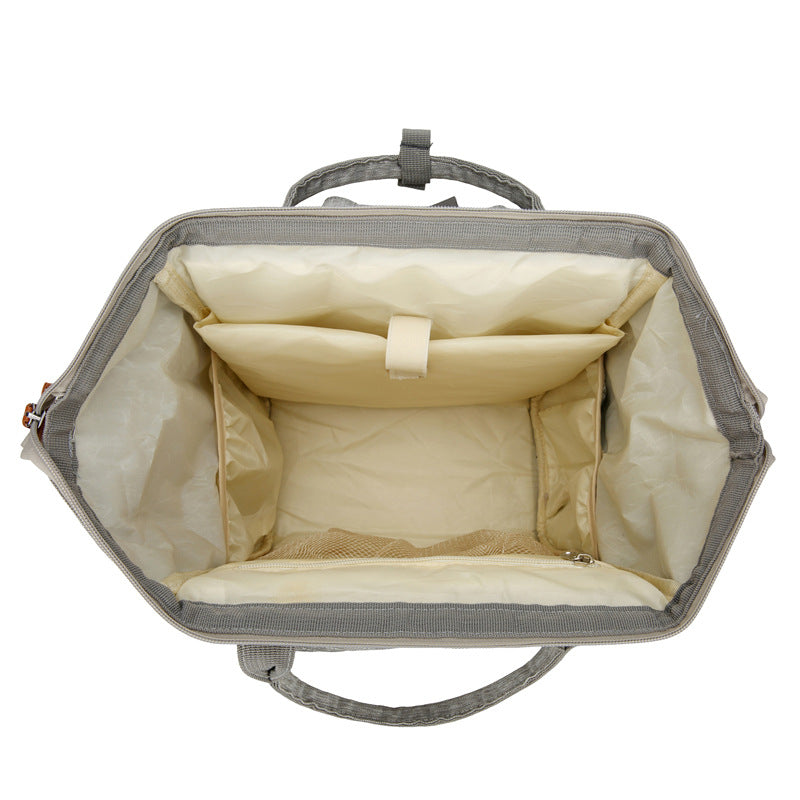 Ergonomic Multi-Compartment Diaper Backpack Bowlift