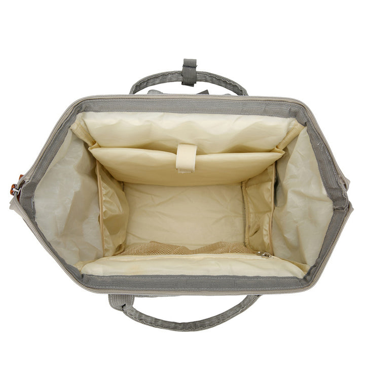 Ergonomic Multi-Compartment Diaper Backpack Bowlift