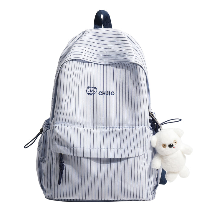 Striped Lightweight Backpack Bowlift