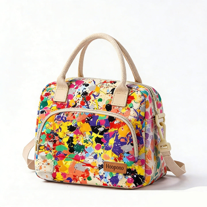 Versatile Leopard Print Travel Tote
