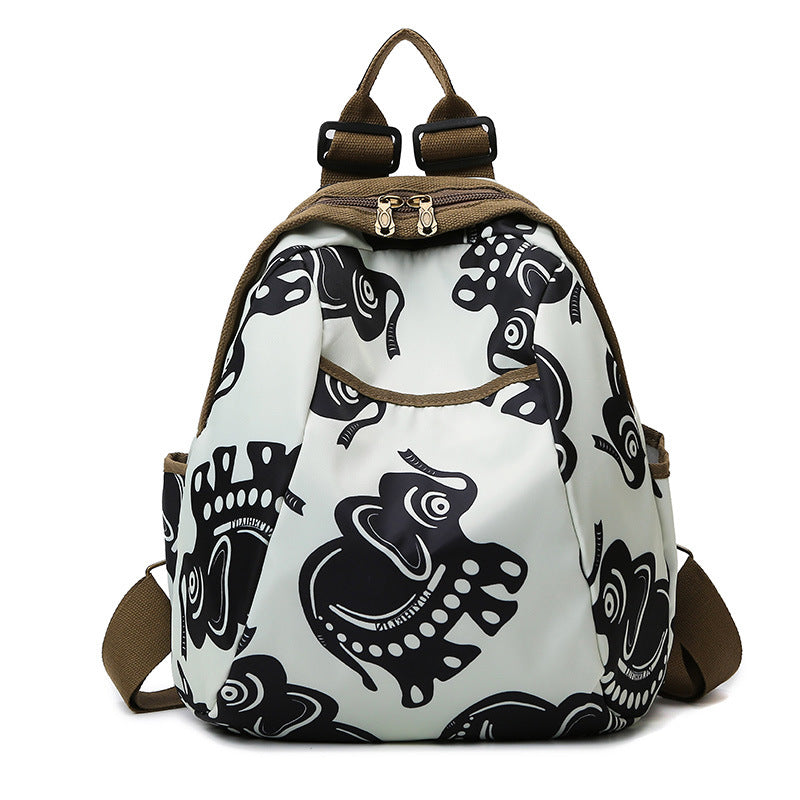 Stylish Canvas Backpack Bowlift
