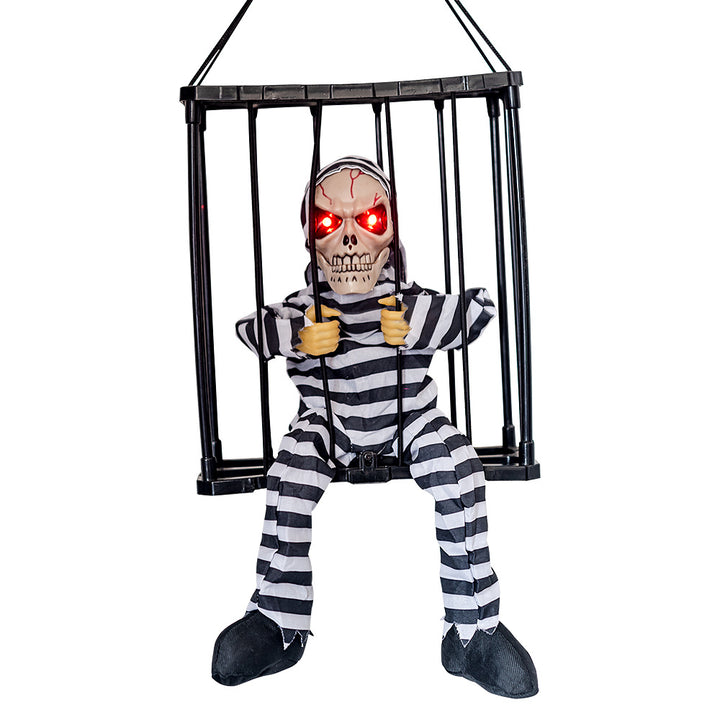 Creepy Pirate Skeleton Toy Bowlift
