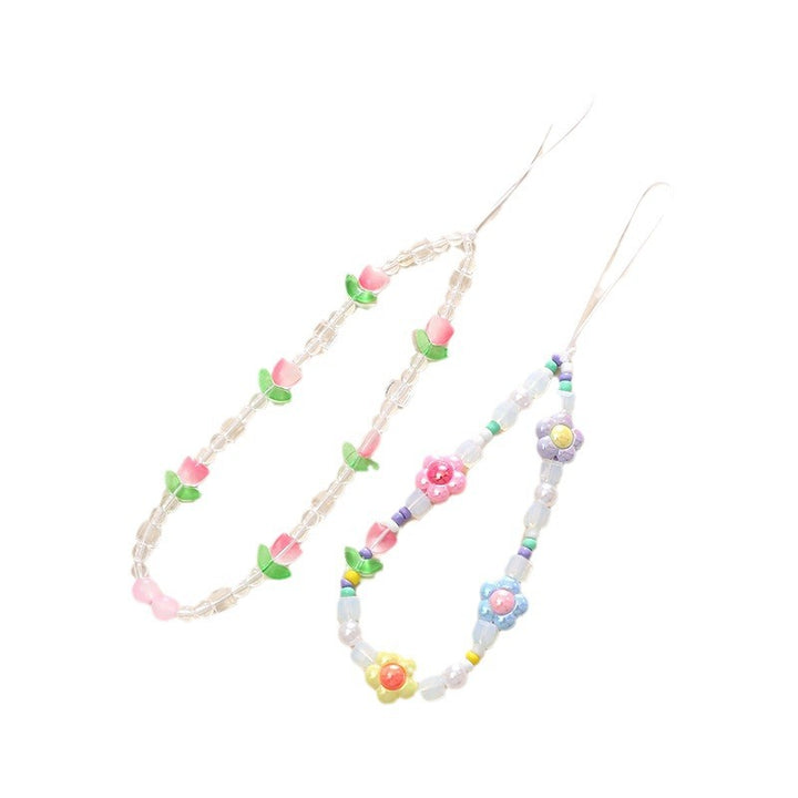 Floral Beaded Eyewear Holder Bowlift