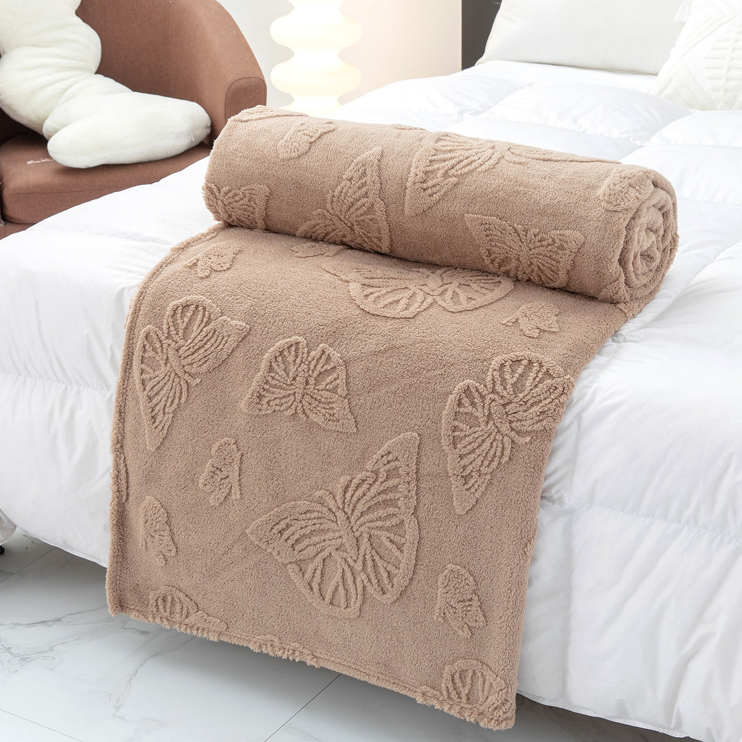 Ladies Cozy Blend Blanket Bowlift