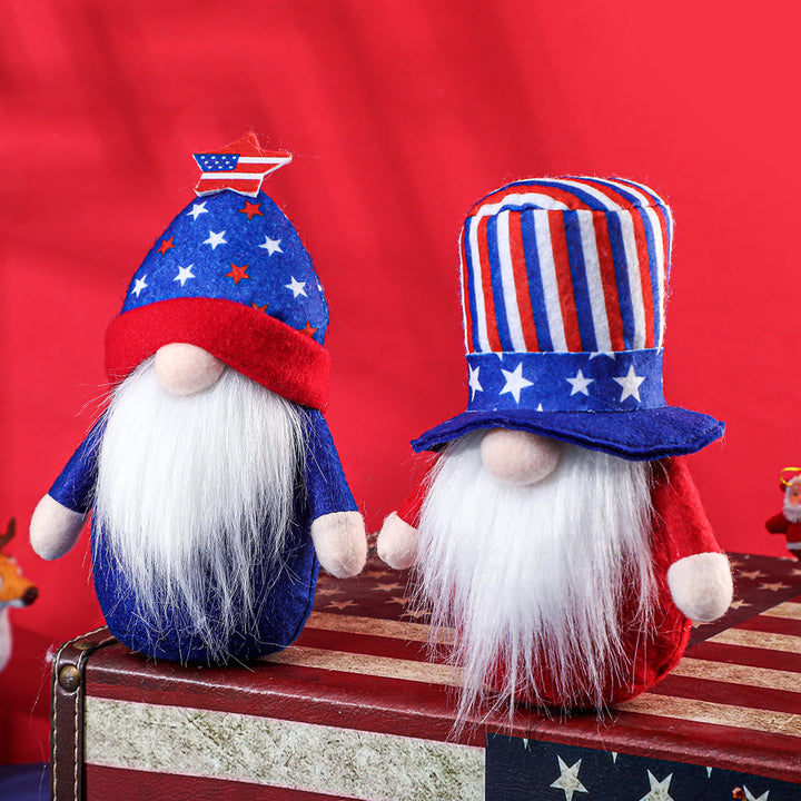 Decorative Felt Gnome Figurine Bowlift