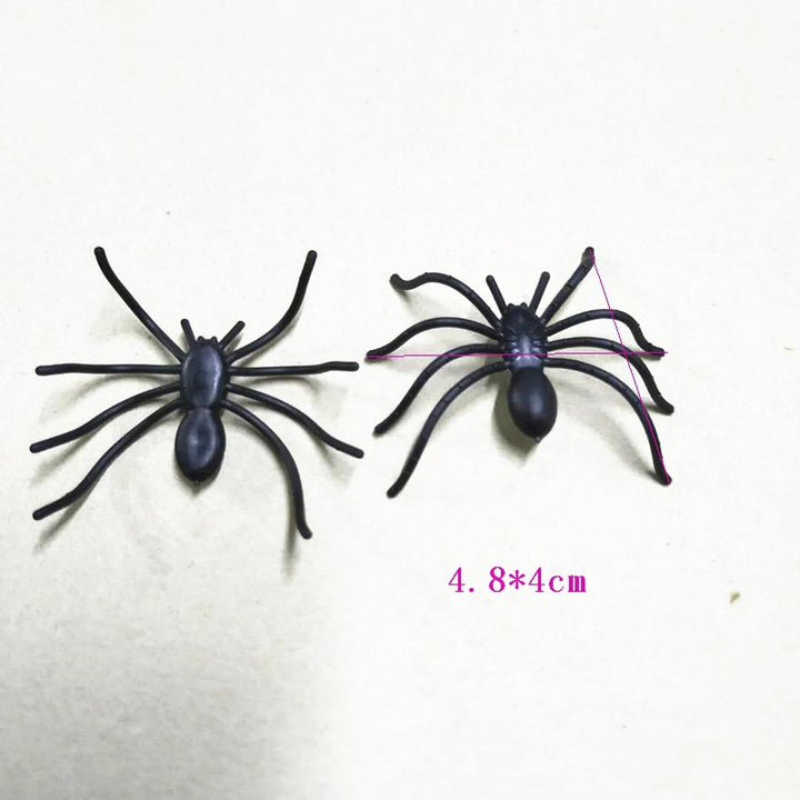 Realistic Spider Figurine Set Bowlift