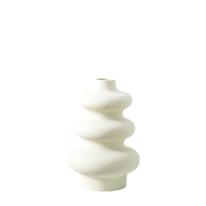 Sculptural Ceramic Vase Bowlift
