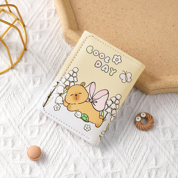 Whimsical Floral Design Wallet