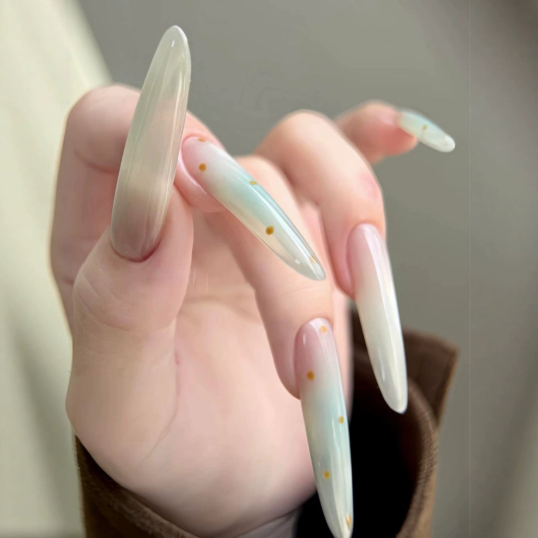 Elegant Long Stiletto Nail Extensions