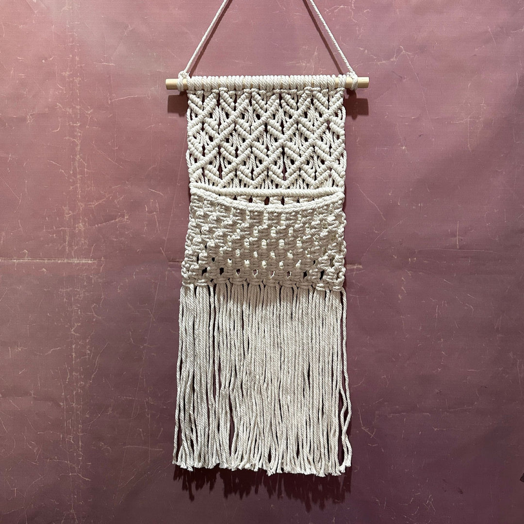 Decorative Macramé Wall Art Bowlift
