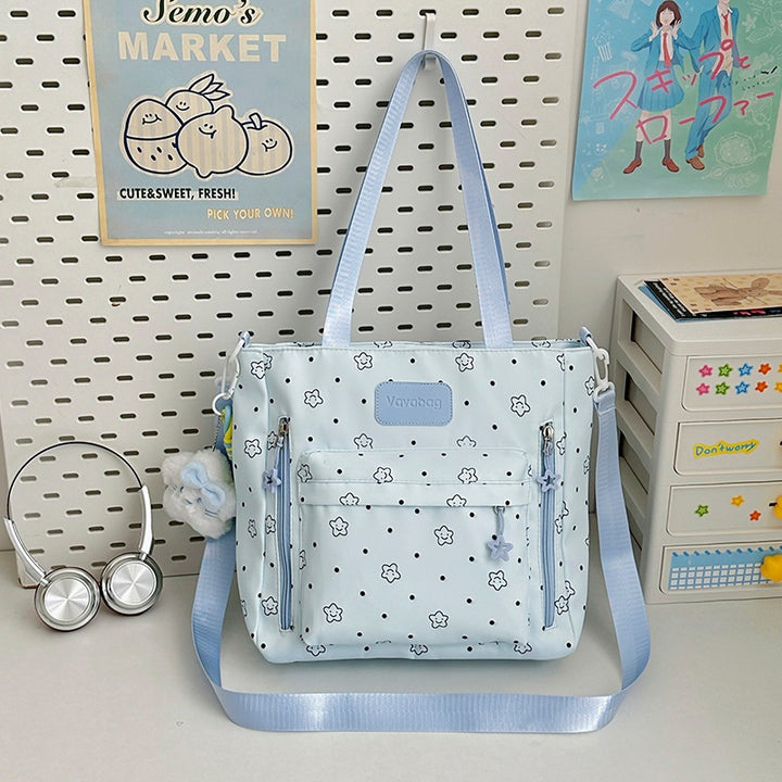 Trendy Floral Print Backpack Bowlift