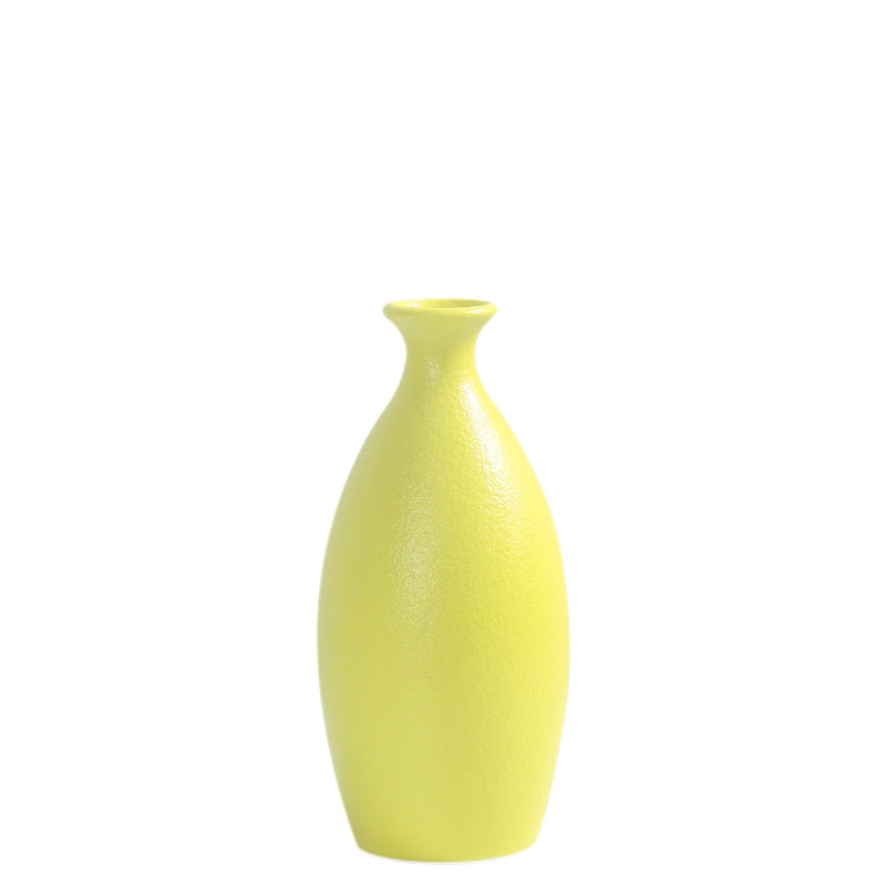 Minimalist Textured Ceramic Flower Vase Bowlift