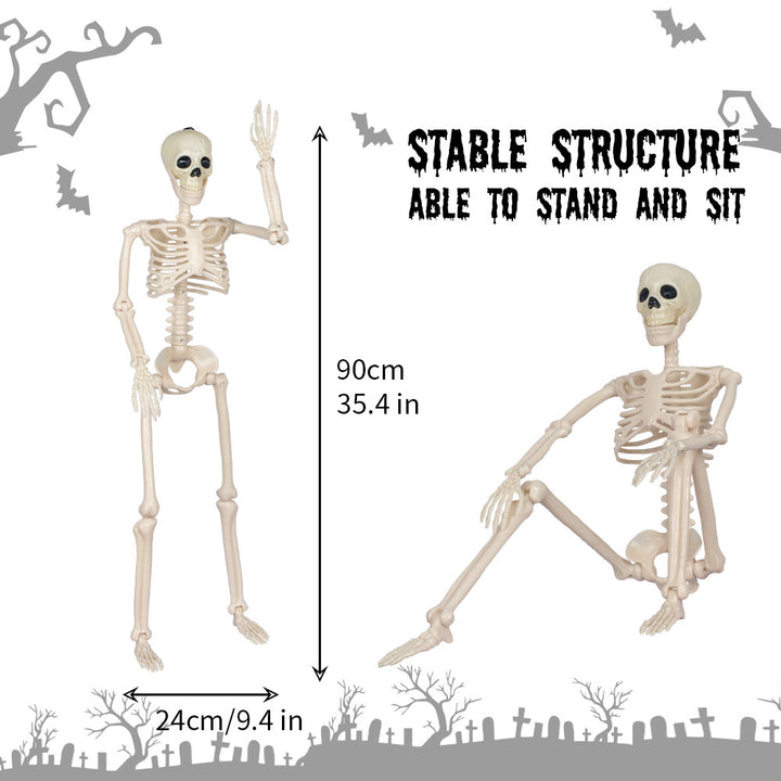 Glow-in-the-Dark Skeleton Decoration Bowlift