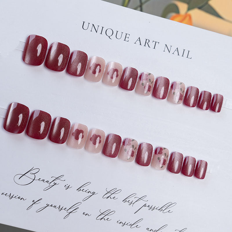 Decorative Floral Press-On Nails  1791110563