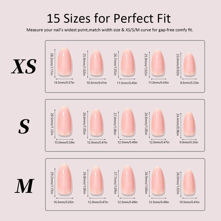 High-quality artificial nails with floral decorations Bowlift