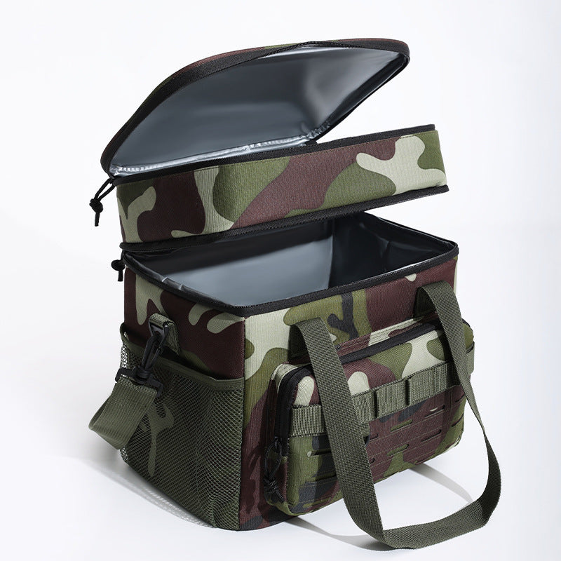 Multifunctional cooler bag with insulated interior Bowlift