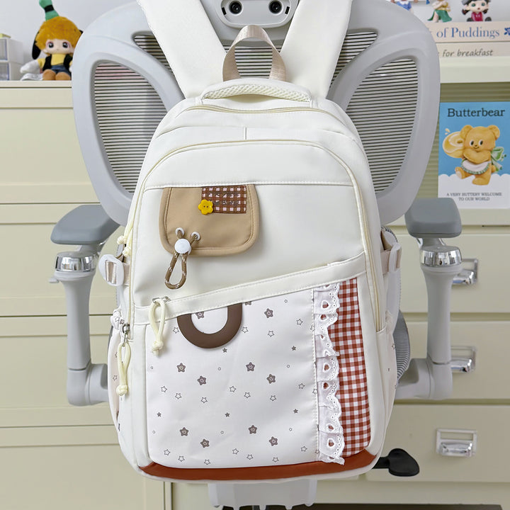 Stylish Multi-Compartment School Backpack Bowlift