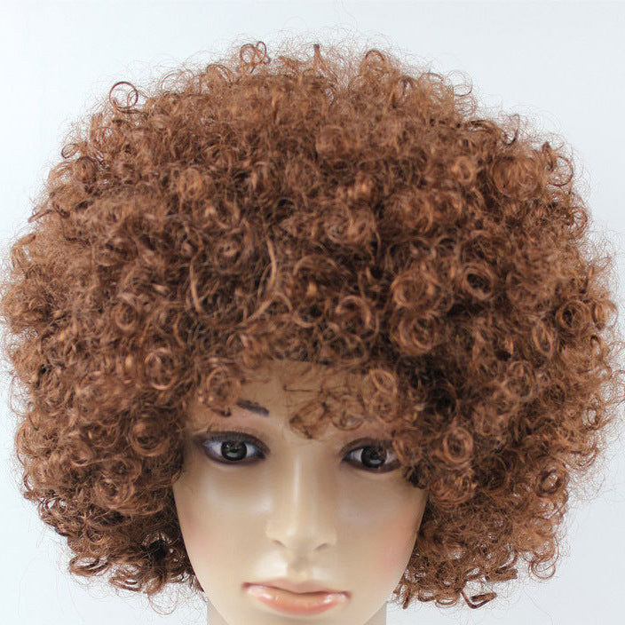 Curly Wig with Volume Bowlift