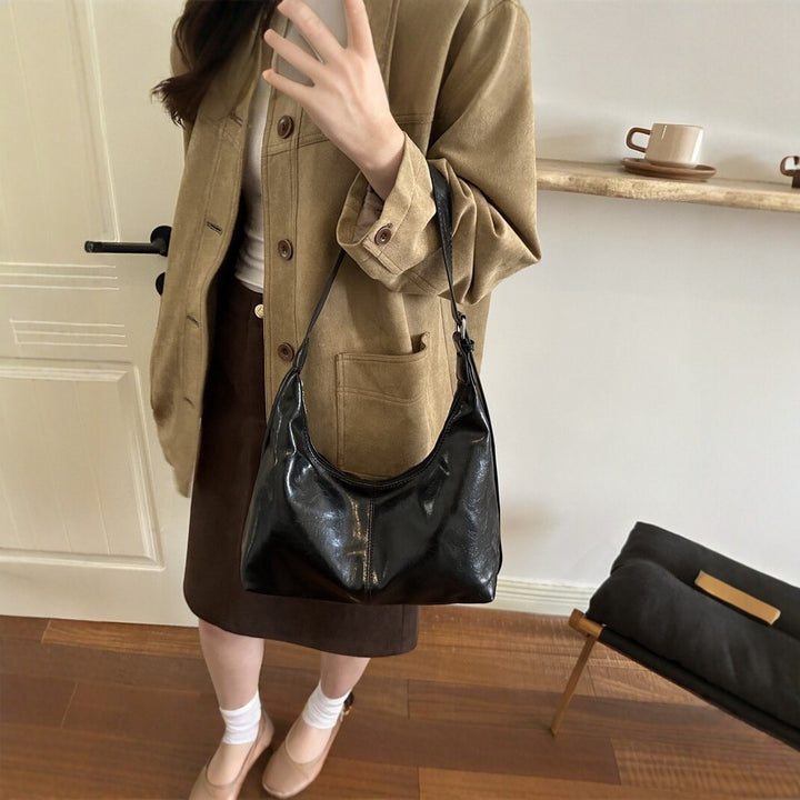 Leather Hobo Bag