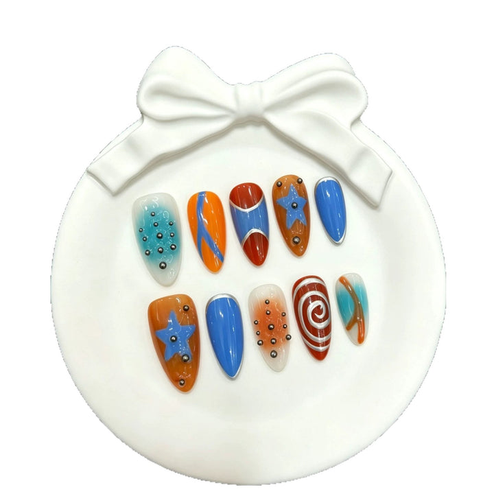 Artistic Decorative Press-On Nails  1791773917