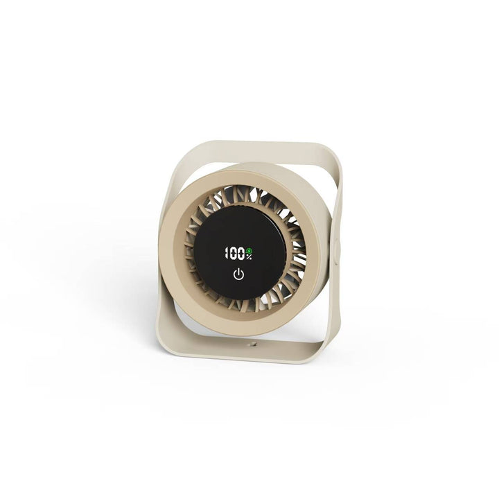 Unisex Portable Fan with Smart Display Bowlift