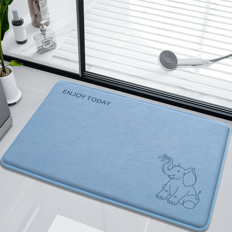 Cute Animal Design Bath Mat Bowlift