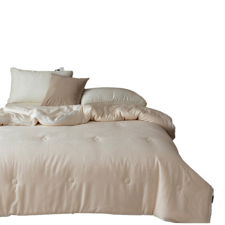 Tufted Jacquard Quilted Mattress Topper Pad