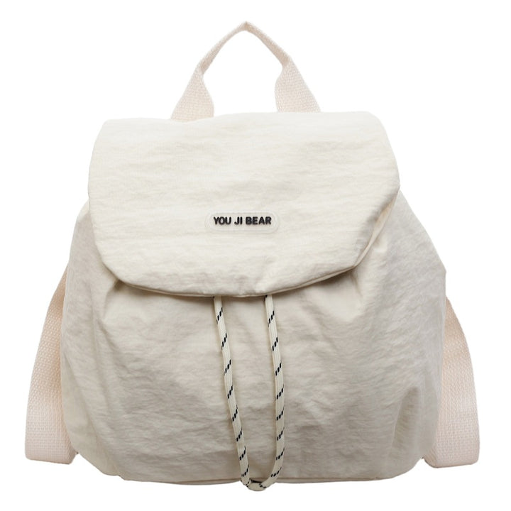 Versatile Casual Backpack with Drawstring Closure Bowlift