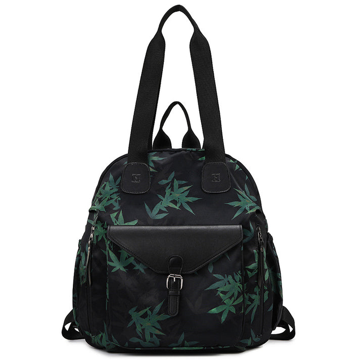Floral Print Backpack Bowlift