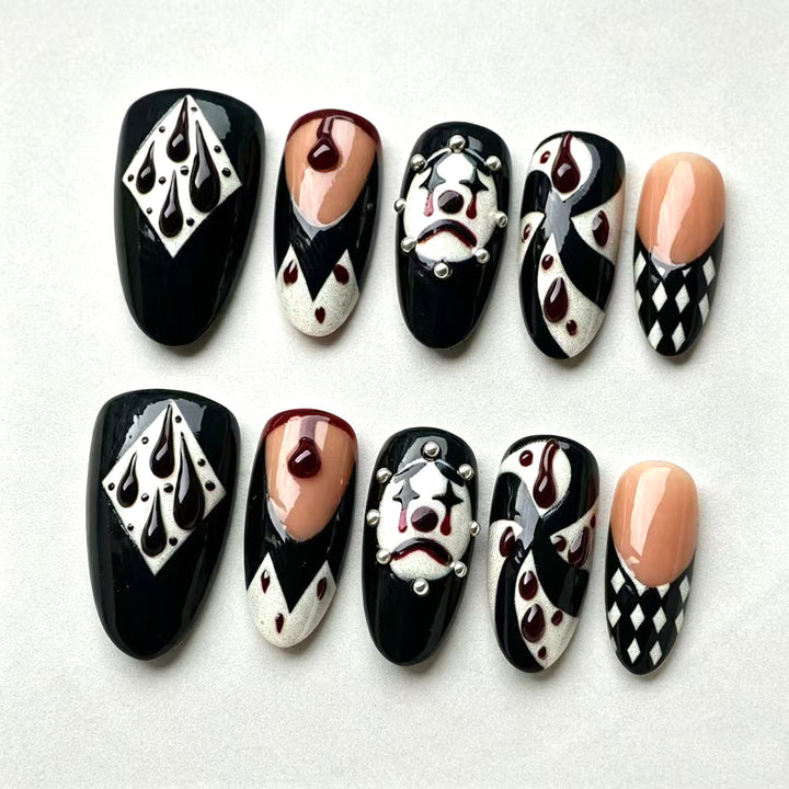 Gothic Chic Press-On Nail Set
