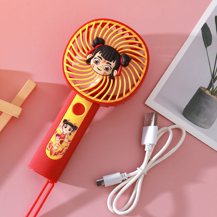 Women Portable Mini Fan with Creative Design Bowlift