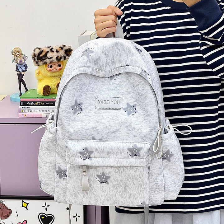 Printed Casual Backpack Bowlift