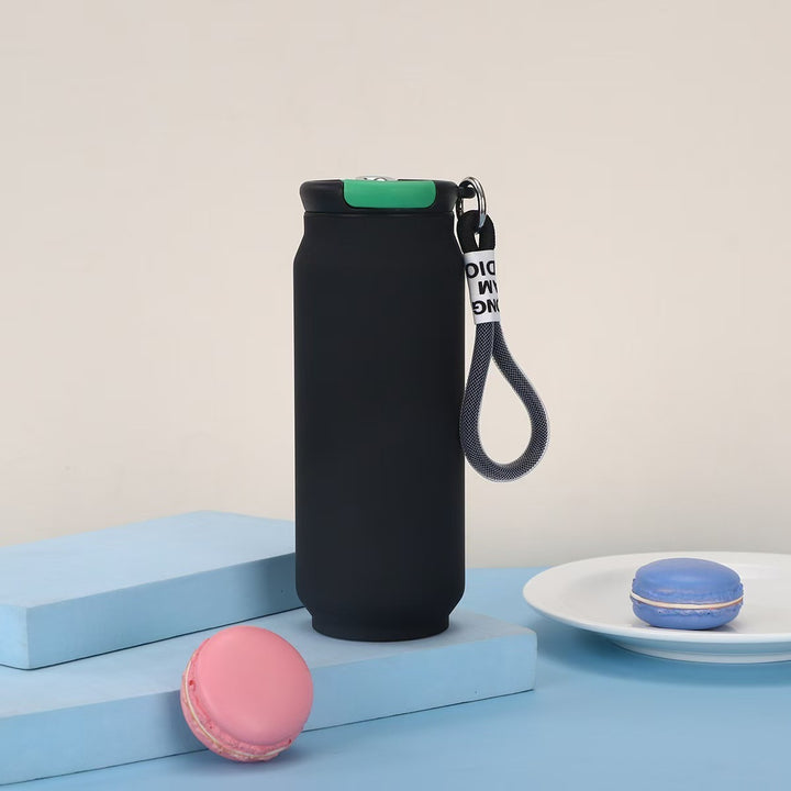 Women insulated water bottle with practical carry handle Bowlift