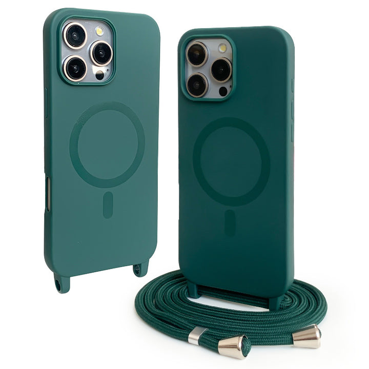 Magnetic Protective Phone Case with Adjustable Strap Bowlift