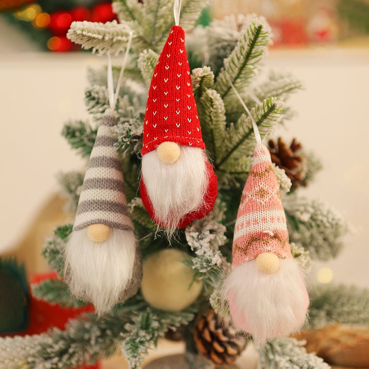 Decorative Felt Santa Gnome Ornament Bowlift