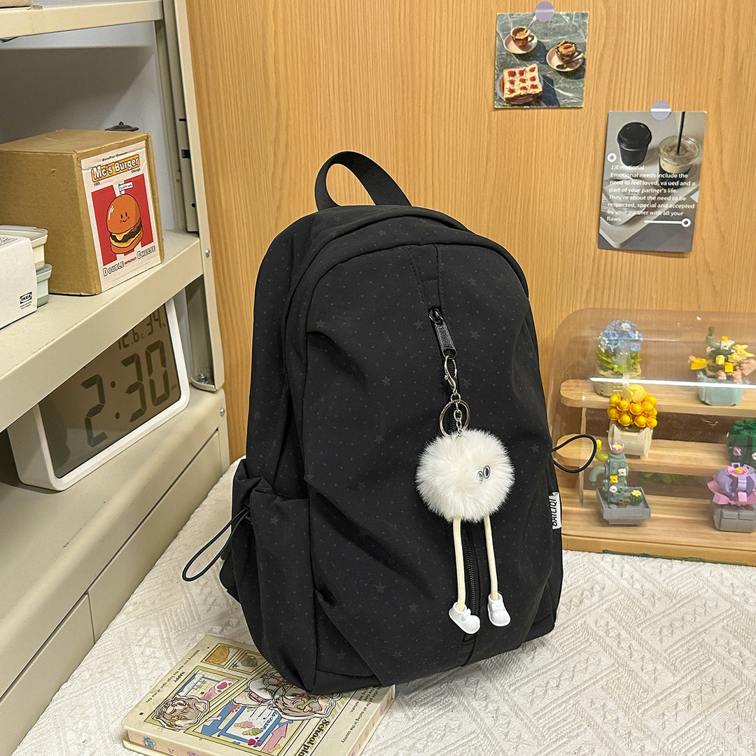 Star-Printed Backpack Bowlift