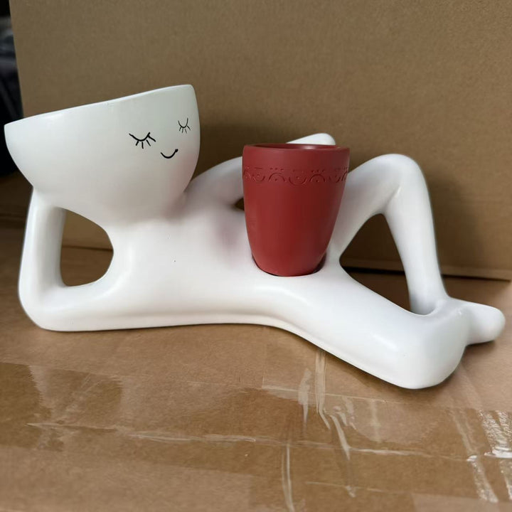 Cute Decorative Planter Bowlift
