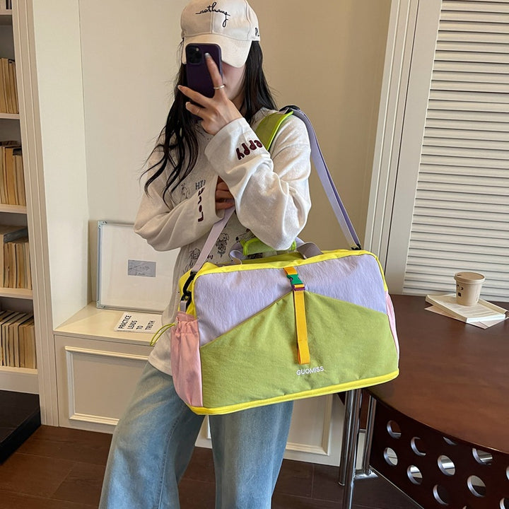 Versatile Multi-Compartment Travel Duffel Bag Bowlift