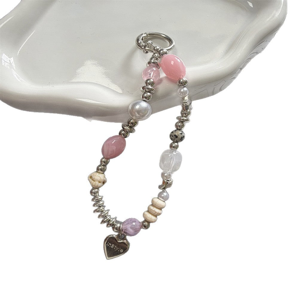 Stylish Beaded Keychain Bowlift