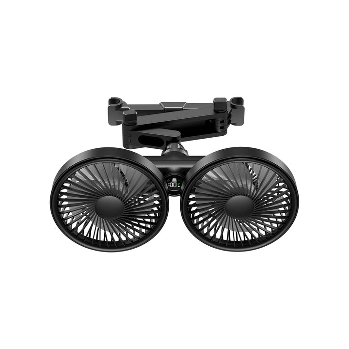 Unisex Dual-Head Clip-On Fan Bowlift